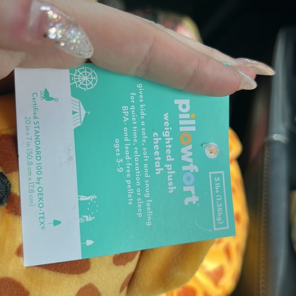 Pillowfort Other Pillowfort Weighted Cheetah Plush Poshmark